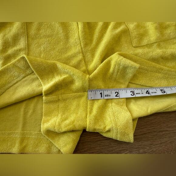 NWT Andie Swim Terry Button-Up Short Romper Honeysuckle Swim Cover
Size Small - Picture 7 of 8